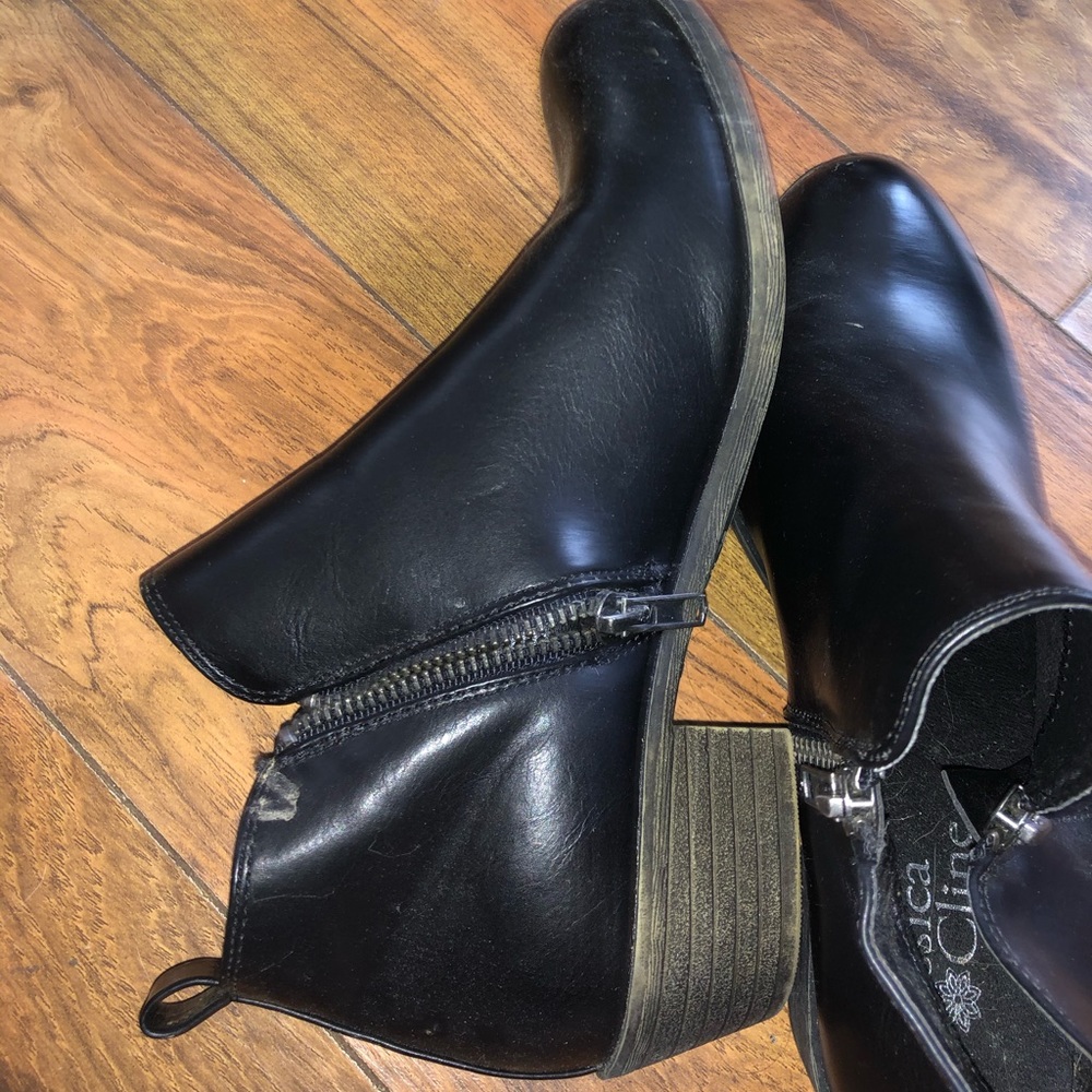 black dress boots